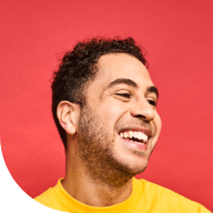 lauging man profile image